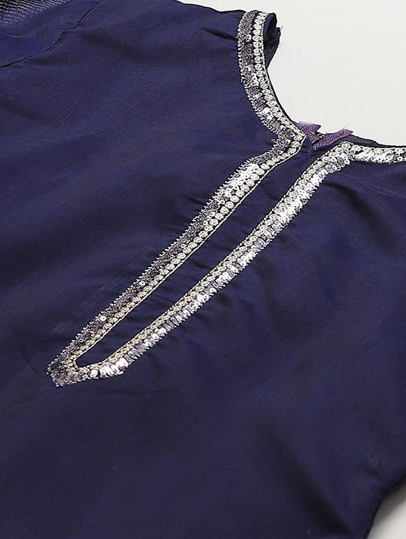 embroidered straight pant unstitched suit - 17540170 - Zoom Image - 5