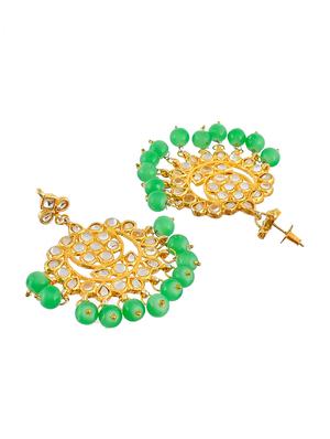 green gold brass bridal necklace - 17540187 - Standard Image - 4