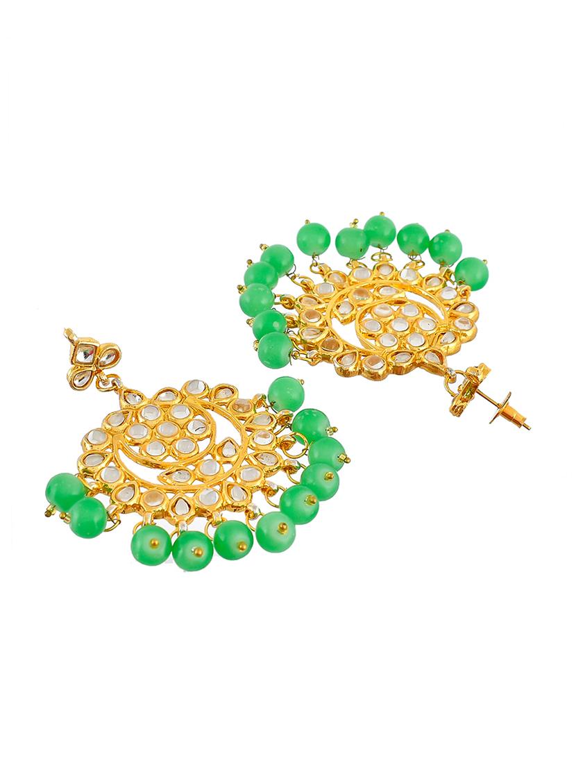 green gold brass bridal necklace - 17540187 - Zoom Image - 4