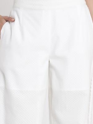 solid flared palazzo - 17540195 - Standard Image - 5