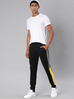 black side taped jogger - 17540209 - Standard Image - 3