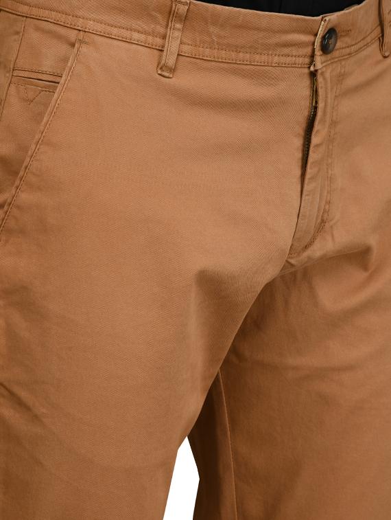 brown solid chinos - 17540525 - Zoom Image - 5