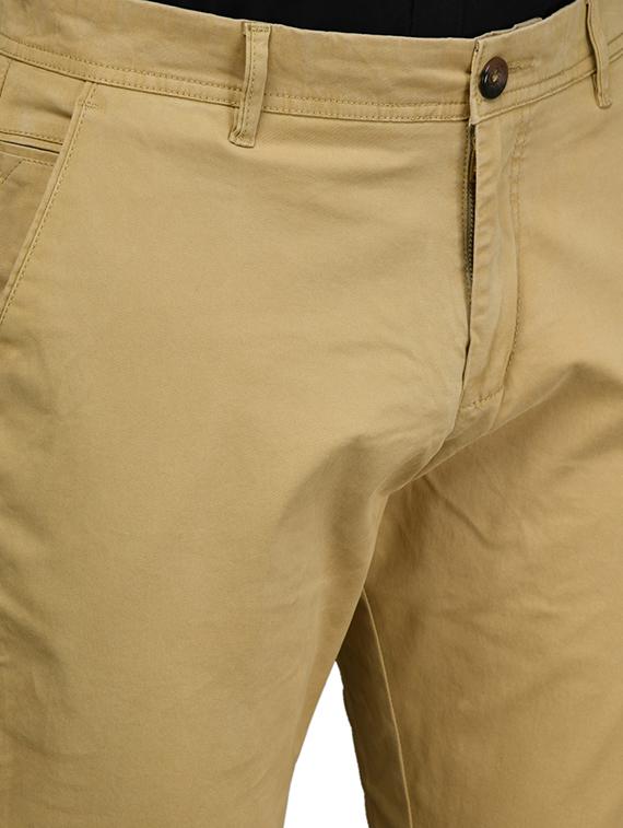 beige solid chinos - 17540526 - Zoom Image - 5