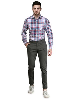 grey solid chinos - 17540528 - Standard Image - 4