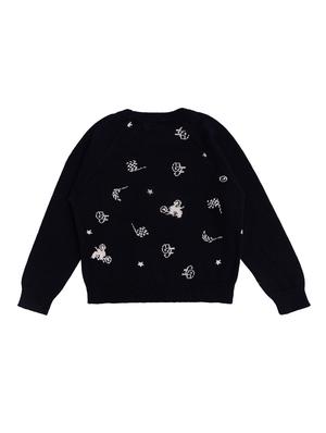black cotton sweater - 17540736 - Standard Image - 3