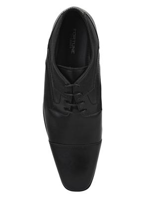 black leather laceup derbies - 17540989 - Standard Image - 4