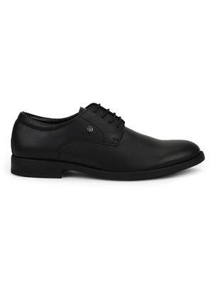 black leather laceup derbies - 17540990 - Standard Image - 2