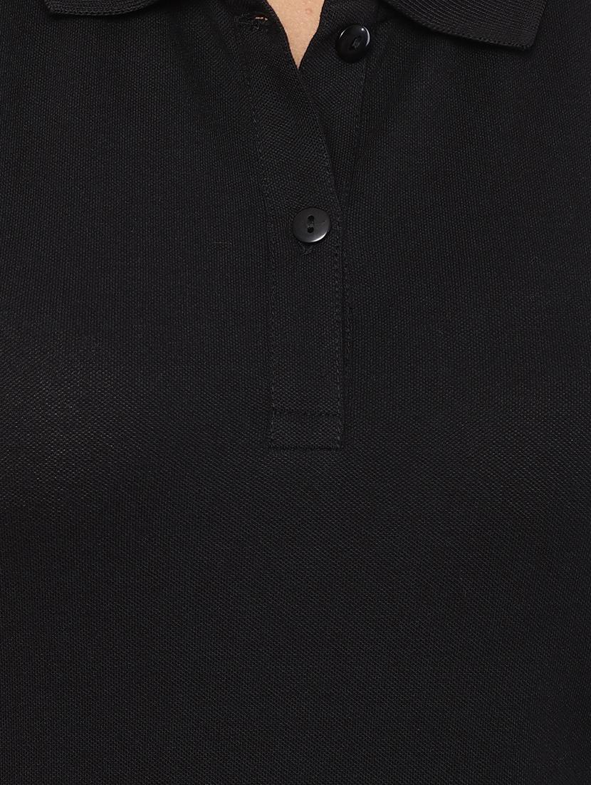 shirt collar solid bodycon dress - 17540997 - Zoom Image - 4