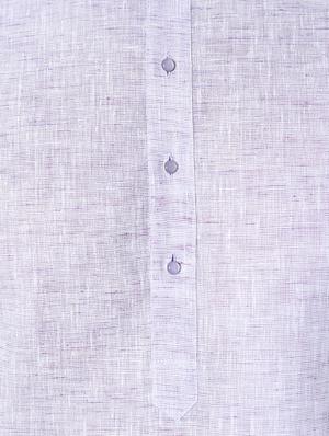 lilac solid kurta pajama ethnic wear set - 17541061 - Standard Image - 5