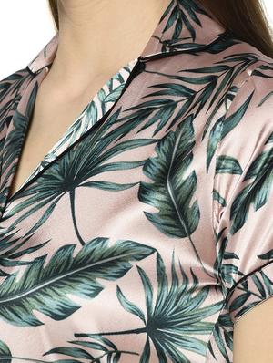 tropical nightwear pajama set - 17541196 - Standard Image - 5