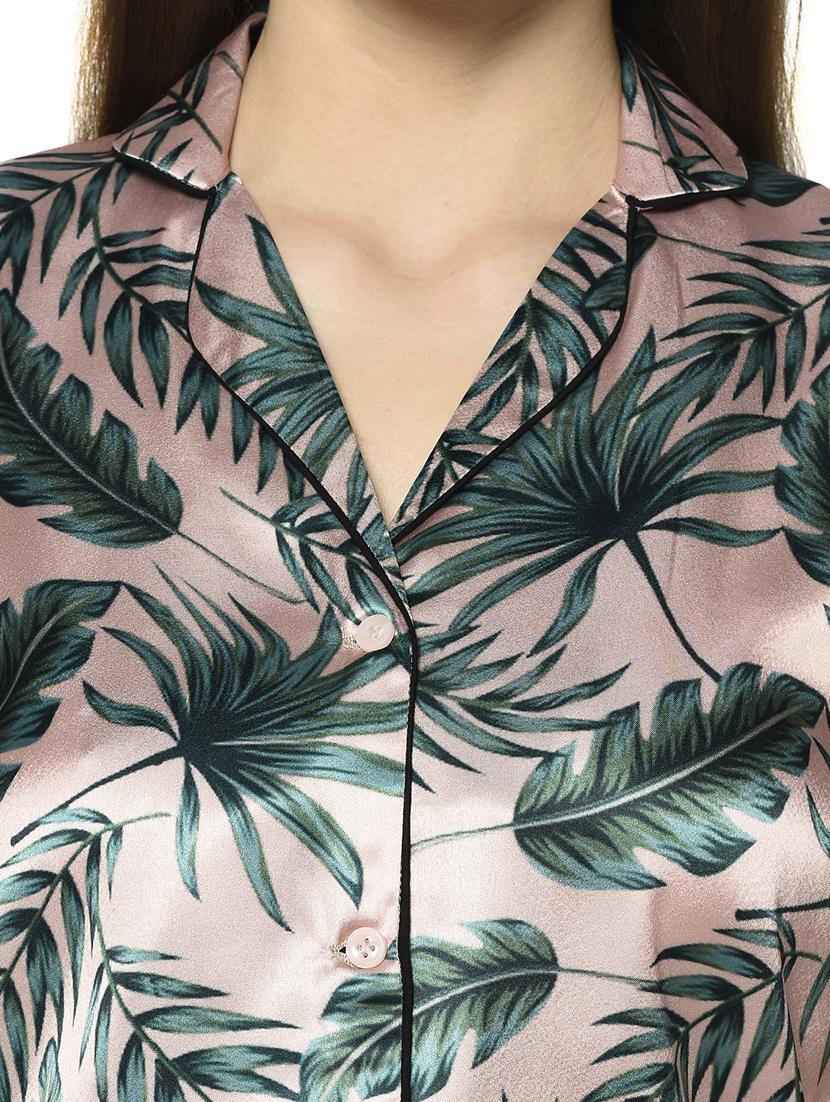 tropical nightwear pajama set - 17541196 - Zoom Image - 4