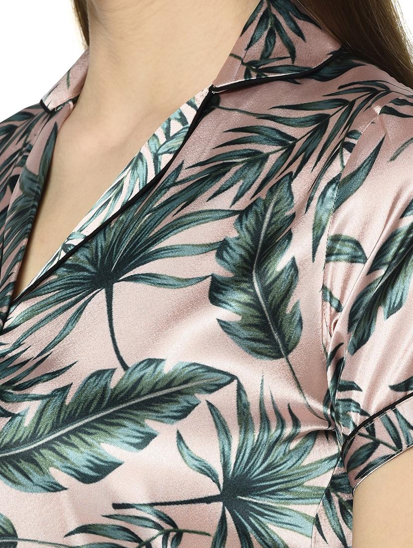 tropical nightwear pajama set - 17541196 - Zoom Image - 5
