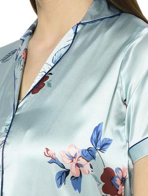 floral nightwear pajama set - 17541209 - Standard Image - 5