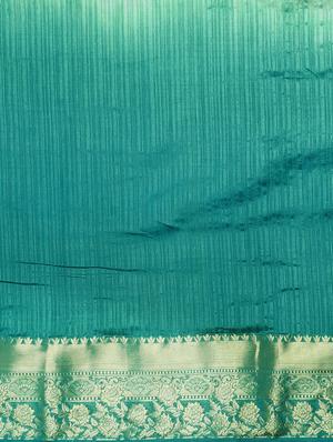 zari bordered printed saree with blouse - 17541379 - Standard Image - 4
