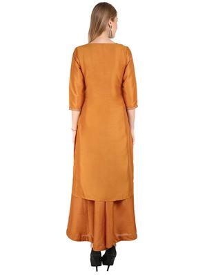 embroidered straight kurta - 17541436 - Standard Image - 3