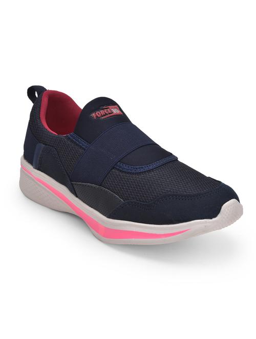 blue mesh slip on sports shoes - 17541440 - Standard Image - 1