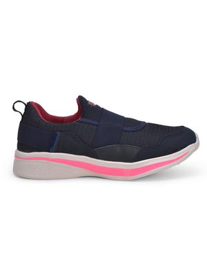 blue mesh slip on sports shoes - 17541440 - Standard Image - 2
