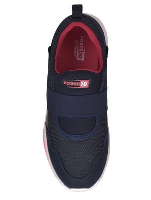 blue mesh slip on sports shoes - 17541440 - Standard Image - 4