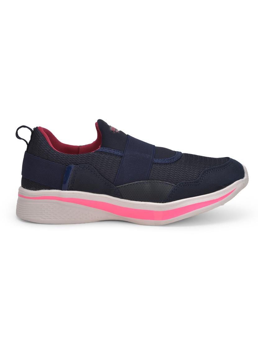 blue mesh slip on sports shoes - 17541440 - Zoom Image - 2