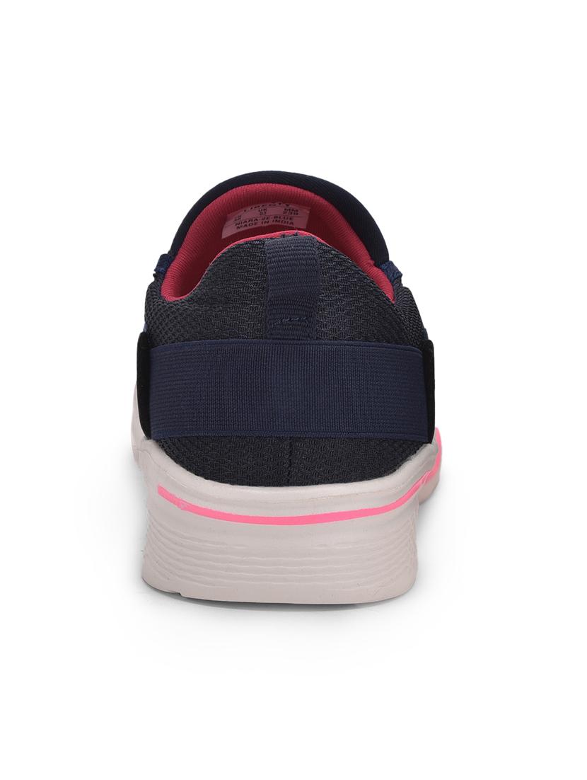 blue mesh slip on sports shoes - 17541440 - Zoom Image - 3