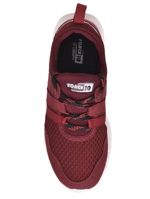 red mesh slip on sports shoes - 17541441 - Standard Image - 4