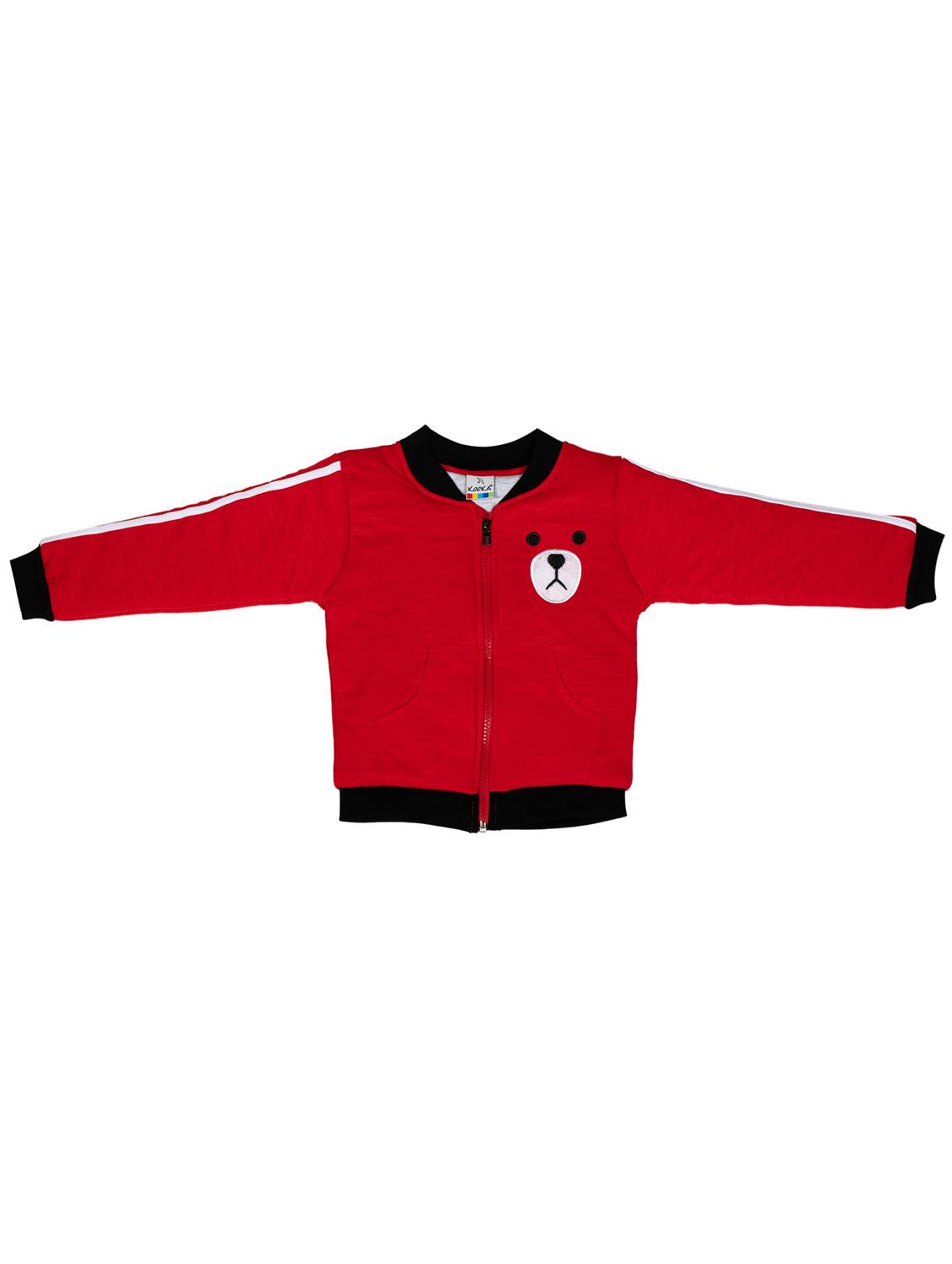 red cotton full length sets twin sets - 17541445 - Zoom Image - 3