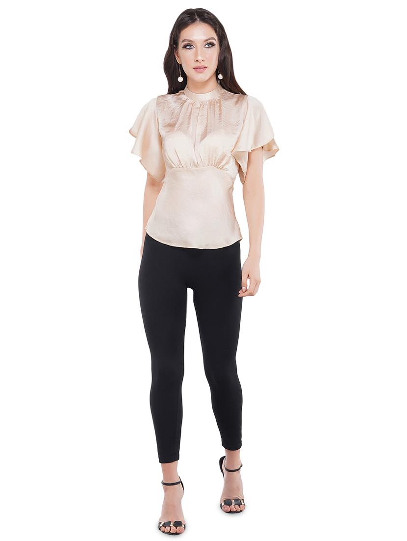 bell sleeved ruffle top - 17542064 - Zoom Image - 4