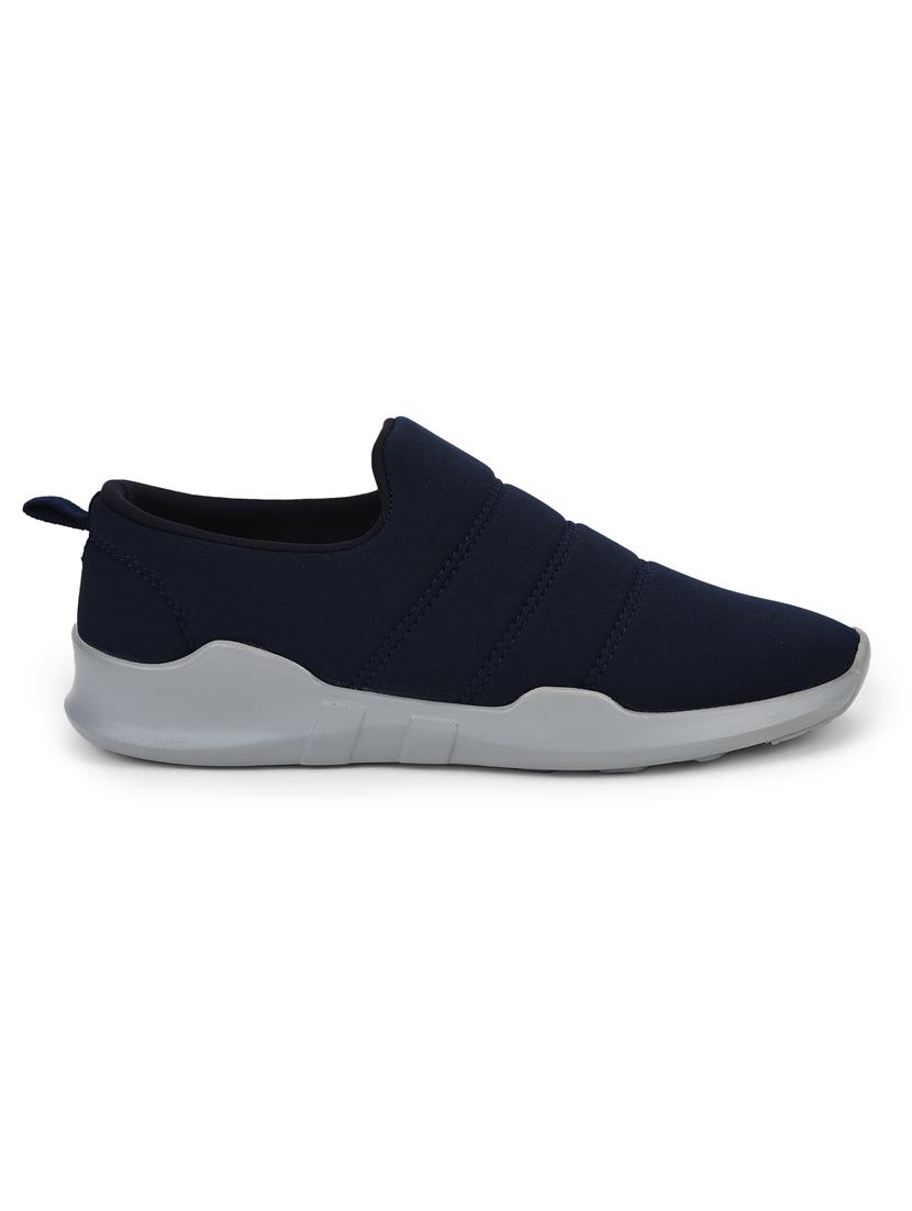 blue fabric slip on sports shoes - 17542075 - Zoom Image - 2