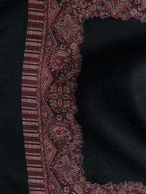black wool shawl - 17542231 - Standard Image - 2