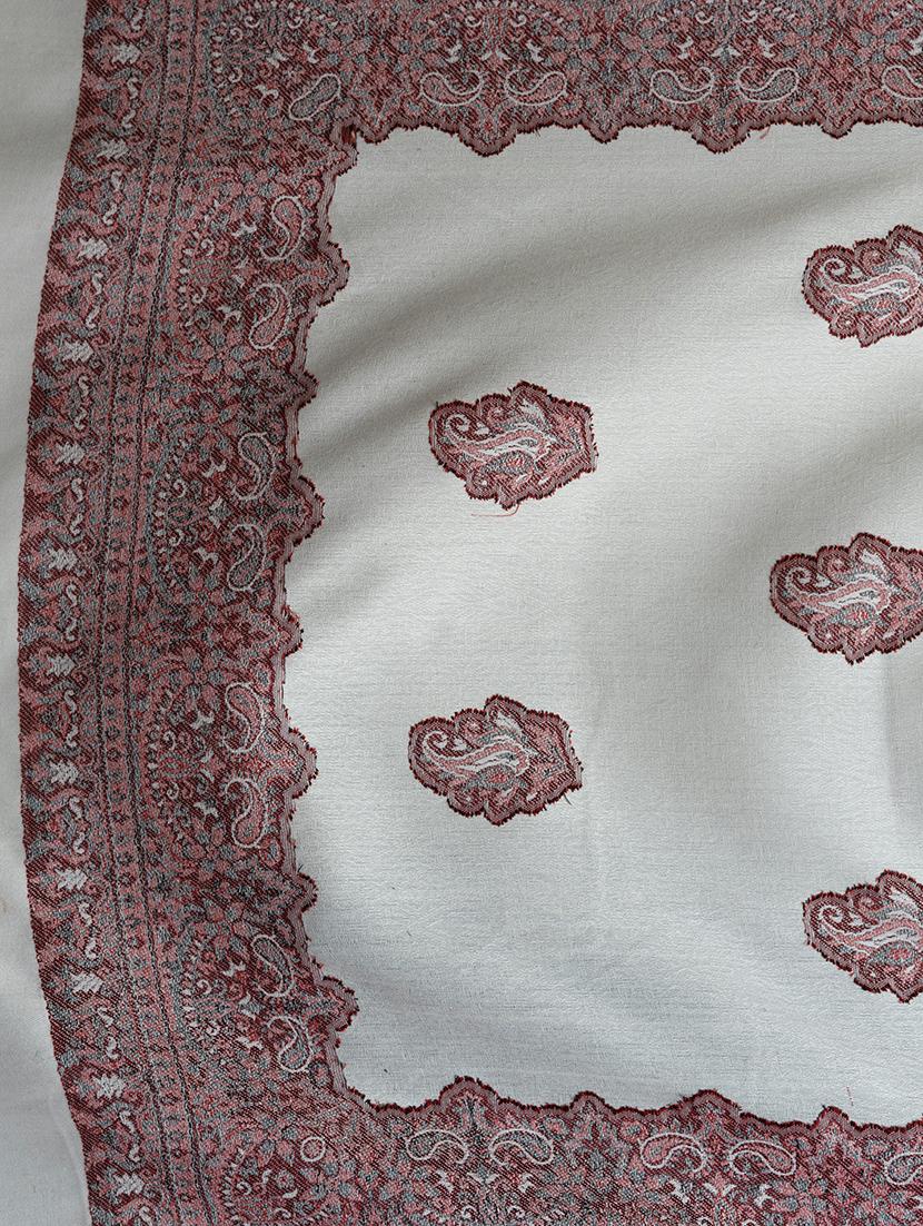 white wool shawl - 17542233 - Zoom Image - 2