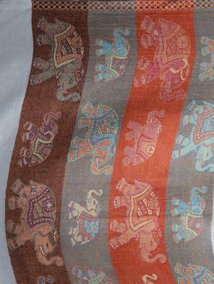 white wool shawl - 17542235 - Standard Image - 3