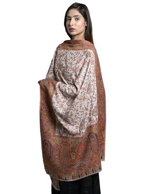 beige wool shawl - 17542237 - Standard Image - 2