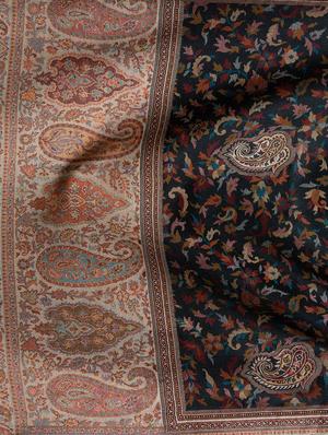 black wool shawl - 17542238 - Standard Image - 3