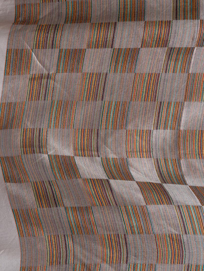 beige wool shawl - 17542243 - Zoom Image - 2