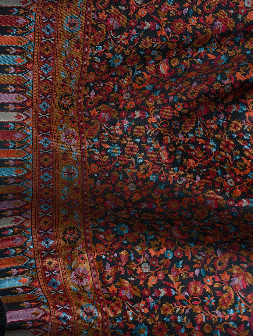black wool shawl - 17542246 - Zoom Image - 2