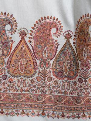white wool shawl - 17542247 - Standard Image - 2
