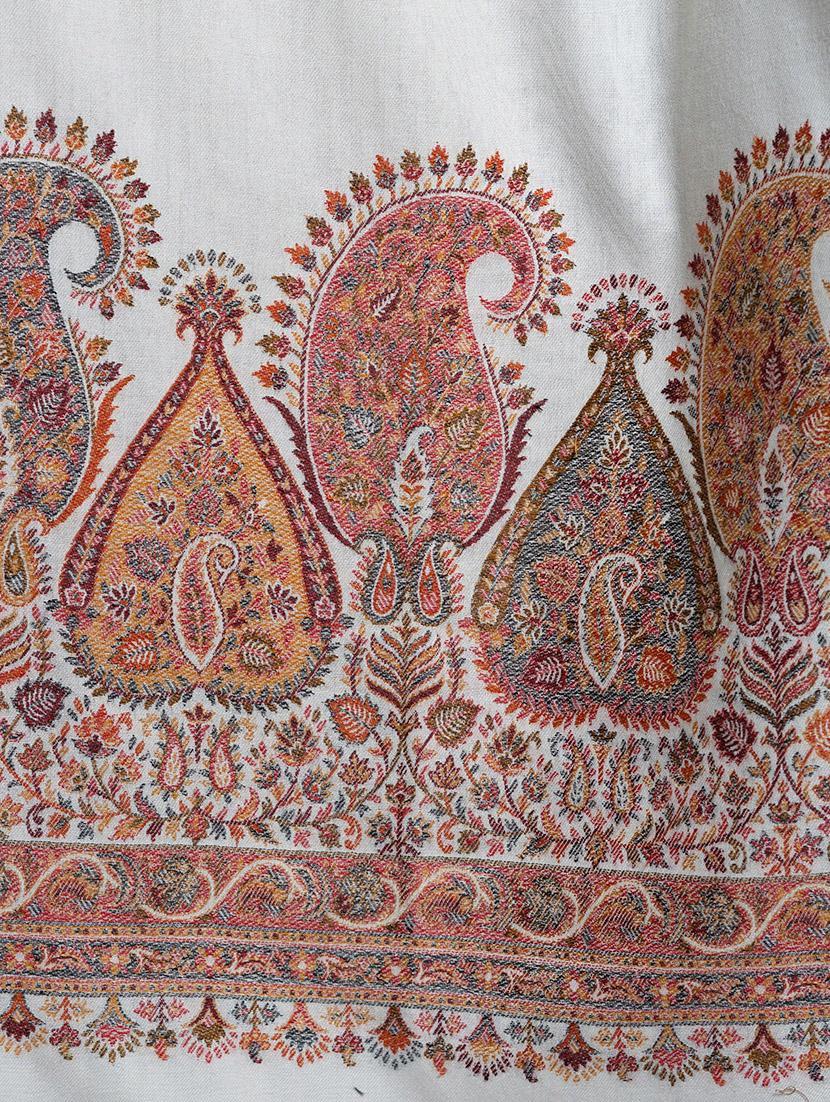white wool shawl - 17542247 - Zoom Image - 2