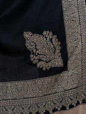 black wool shawl - 17542248 - Standard Image - 2