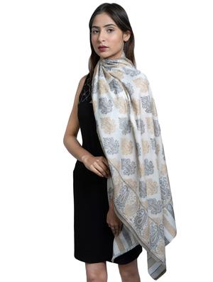 beige wool shawl - 17542249 - Standard Image - 2