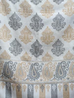 beige wool shawl - 17542249 - Standard Image - 3