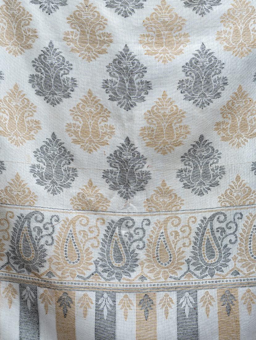 beige wool shawl - 17542249 - Zoom Image - 3