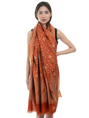 orange wool shawl - 17542256 - Standard Image - 2