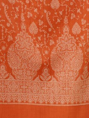 orange wool shawl - 17542256 - Standard Image - 3