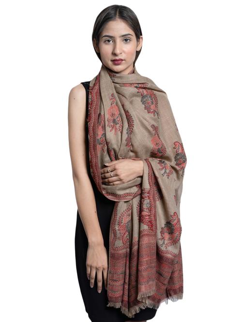 black wool shawl - 17542260 - Standard Image - 1
