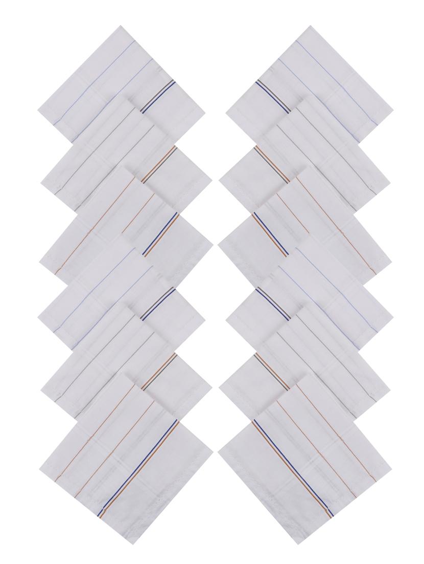 white cotton handkerchief set of 12 - 17542287 - Zoom Image - 1