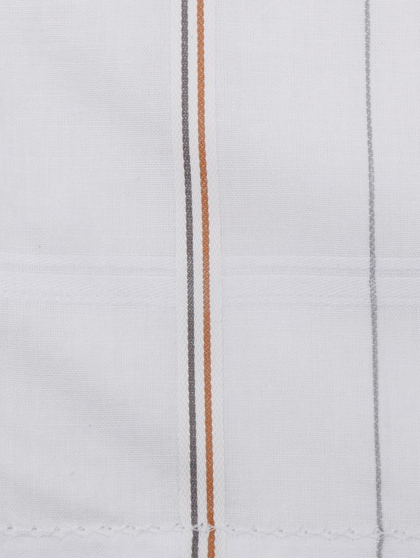 white cotton handkerchief set of 12 - 17542287 - Zoom Image - 4