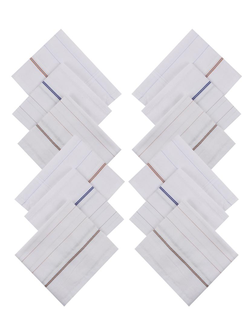 white cotton handkerchief set of 12 - 17542292 - Zoom Image - 1