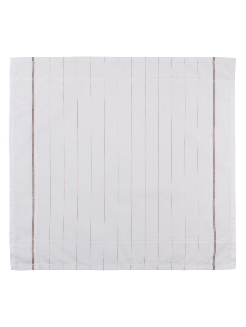white cotton handkerchief set of 12 - 17542292 - Zoom Image - 3