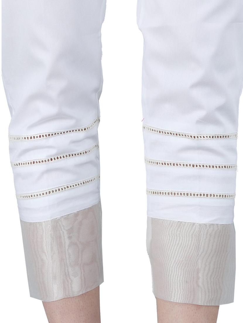 lace detail solid capri - 17542321 - Zoom Image - 5