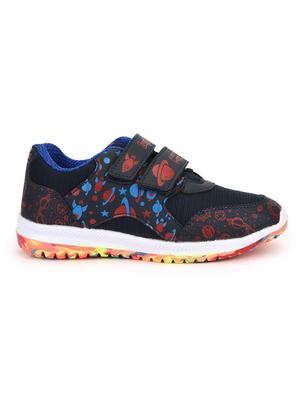 navy blue mesh sports shoe - 17542325 - Standard Image - 2